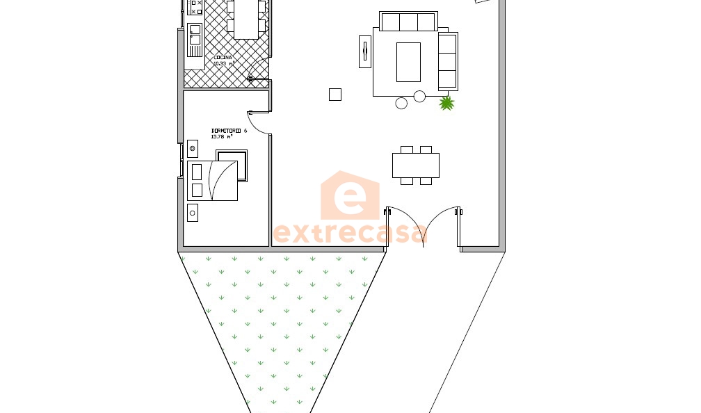 Chalet independiente en Campomanes